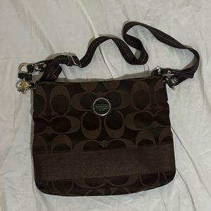 Authentic Coach Signature Crossbody